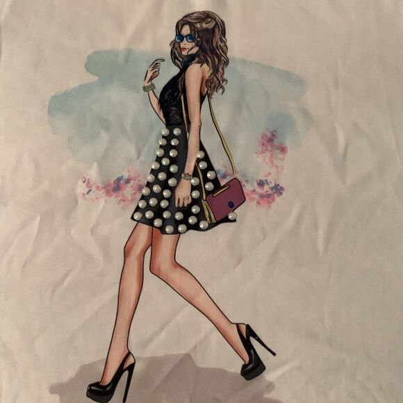 Barcode Clothing Glamour Lightweight Top Tunic Size L - Picture 3 of 8